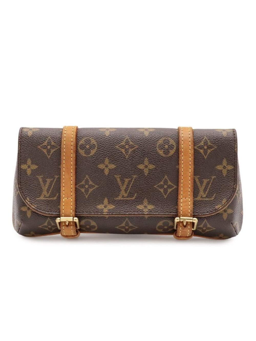Louis Vuitton Monogram Pochette Marelle Belt Bag Waist Pouch 2-Way Clutch